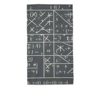 Acbnsll Math Geometry Geek Calculus - Toallas de toalla estampadas de 27.5 x 16 pulgadas, respetuosas con la piel, absorbentes, esponjosas y suaves para baño, playa, exteriores