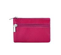 ACBSUSU Cartera larga de viaje de cuero para mujer con escudo RFID, cartera grande/embrague/cartera para teléfono T-W-1, rosa rojo-2, Talla única, Cartera de piel para mujer de gran capacidad para