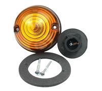 ACC Parts Lámpara trasera ámbar compatible con Land Rover Defender 90 110 130 (1994+) Chasis Nº MA940005+ - OEM AMR6516 XFD100100 - Lente ámbar