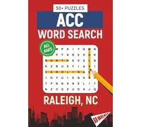 ACC Word Search - Raleigh, North Carolina Edition: Word Searches About All Things Raleigh, North Carolina State, Campus, Food, Landmarks, Sports, With ... Perfect for Gifts, Vacations, Holidays