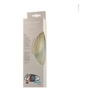 ACCA KAPPA Cepillo de pelo oval del Bioacetato del OJO, cepillo de masaje del cuero cabelludo desenredante durable verde Eco para hombres y mujeres