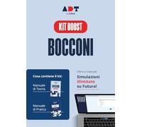 Accademia dei test. Bocconi. Kit boost