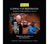 Accardo,Salvatore & Laura Manzini - Sonatas for Violin & Piano, No.4&8 (Color Transpar [Vinyl LP] [Vinilo]