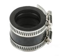 Accarugty Adaptador de goma para carburador de motocicleta, tubo de entrada de 35 mm, colector de admisión de repuesto directo de alta resistencia para PWK para keihin OKO Carb On 100-350cc para ATV
