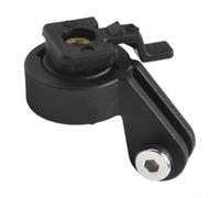Accarugty Adaptador de montaje de luz de bicicleta,Soporte de plástico para