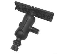 Accarugty Base de abrazadera de bola grande ajustable para kayak de agua | Plataforma de sonar para rafting en bote de remo, soporte de pesca marina de nailon general