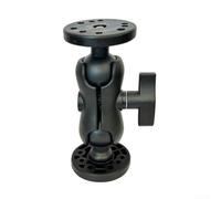 Accarugty Base de montaje universal para kayak, buscador de peces, soporte resistente compatible con la mayoría de marcas, soporte estable de nailon y acero inoxidable para sonar seguro (C)