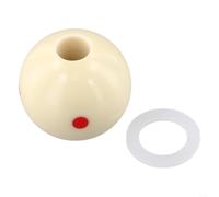 Accarugty Bola de entrenamiento de resina para billar para estabilidad de taco de billar, herramienta de práctica para jugar al billar americano de nueve bolas y snooker inglés, mejora el tiro (17 mm)
