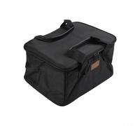 Accarugty Bolsa de almacenamiento para camping y picnic, enfriador aislado con tela Oxford 900D, gran capacidad para botes de gas y utensilios de cocina, organizador portátil de equipo al aire libre