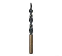Accarugty Brocas escalonadas para plantilla manual de agujero de bolsillo, herramienta de carpintería de acero alto para madera, plástico, aluminio, hierro, evacuación de virutas suaves, modelos 4-8/5