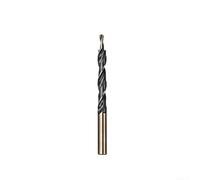 Accarugty Brocas escalonadas para plantilla manual de agujero de bolsillo, herramienta de carpintería de acero alto para madera, plástico, aluminio, hierro, evacuación de virutas suaves, modelos 4-8/5
