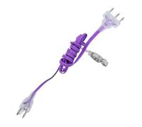 Accarugty Cable de cuerpo de valla de aluminio con núcleo de cobre puro, flexible y duradero, cable para competición y entrenamiento diario, compatible con la mayoría de dispositivos de puntuación