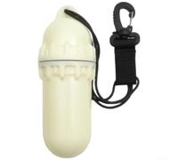 Accarugty Caja seca impermeable, para buceo, contenedor de almacenamiento de plástico PP con junta tórica y gancho para cordón, bolsa de equipo compacta, para accesorios de esnórquel (varios colores