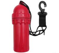 Accarugty Caja seca impermeable, para buceo, contenedor de almacenamiento de plástico PP con junta tórica y gancho para cordón, bolsa de equipo compacta, para accesorios de esnórquel (varios colores