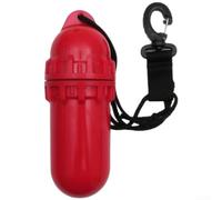 Accarugty Caja seca impermeable, para buceo, contenedor de almacenamiento de plástico PP con junta tórica y gancho para cordón, bolsa de equipo compacta, para accesorios de esnórquel (varios colores