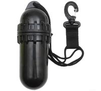 Accarugty Caja seca impermeable, para buceo, contenedor de almacenamiento de plástico PP con junta tórica y gancho para cordón, bolsa de equipo compacta, para accesorios de esnórquel (varios colores