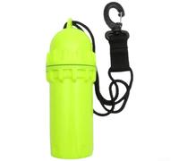 Accarugty Caja seca impermeable, para buceo, contenedor de almacenamiento de plástico PP con junta tórica y gancho para cordón, bolsa de equipo compacta, para accesorios de esnórquel (varios colores