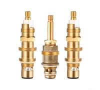 Accarugty Cartucho de válvula de cobre de repuesto compatible con 910 030 y para 910 022 vástago desviador diseñado para funcionamiento de alta presión y amplia temperatura