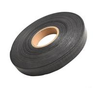 Accarugty Cinta de agarre para raqueta de tenis, 45 m, banda antideslizante de poliuretano para mango de caña de pescar, rollo de repuesto, naranja, gris, verde, blanco, rosa (negro)