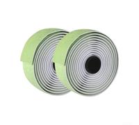 Accarugty Cinta para manillar de bicicleta de carretera, cinta de silicona EVA de 2,8 mm con absorción de golpes, agarre antideslizante transpirable, para barras de caída, varios colores (blanco a