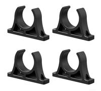 Accarugty Clips de soporte de pala, abrazaderas de retención de remo de canoa, almacenamiento de paletas de tabla de surf, soportes de eje de paleta de barco, protectores de remos de bote de remo