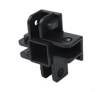 Accarugty Conector central de cenador emergente, piezas de repuesto para buje de toldo, accesorio de tubo cuadrado de 34 mm, adaptador de junta de marco de tienda de campaña, pieza central de techo de