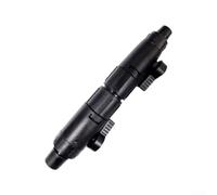 Accarugty Conector de liberación rápida para manguera de filtro de acuario, válvula de cierre integrada, construcción robusta, evita el reflujo de agua, se adapta a varias mangueras de pecera (12-16