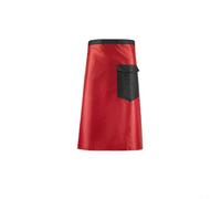 Accarugty Falda impermeable ultraligera, para mujer, falda de senderismo de nailon con costuras selladas, equipo al aire libre IPX4, para senderismo y pesca, compacta plegable (rojo)