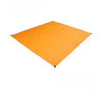 Accarugty Impermeable Camping Picnic Mat 210D Oxford Cloth Ground Sheet Moisture Resistant Beach Tent Pad For Outdoor Hiking Travel Blue Orange Black Green (210 * 150 cm Orange)