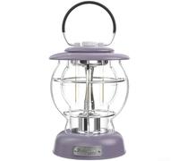 Accarugty Lámpara recargable camping linterna vintage tienda Accarugty | Luz impermeable al aire libre iluminación portátil linterna senderismo