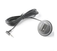 Accarugty Micrófono con cable de 3,5 mm para sistema de audio de coche, compatible con radio Android, material ABS, instalación directa para radio Android