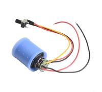 Accarugty Motor de ventilador de conducto sin escobillas de alta velocidad, soplador de metal de 5 A 100.000 RPM para herramientas de 12 V y 24 V (12 V)