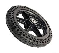 Accarugty Neumático sólido de 12 x 1.5 pulgadas compatible con scooters de movilidad y sillas de ruedas eléctricas, rueda de goma a prueba de pinchazos de 12 pulgadas, neumático negro no inflable