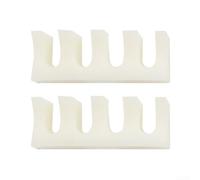Accarugty Paquete de 2 esparcidores de carga de cuerda de bádminton, protector de carga de raqueta de PVC, distribuidor de tensión de alta libra, para máquinas de roscado manual, herramienta de