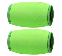 Accarugty Paquete de 2 fundas para correa de barbilla de fútbol, funda de neopreno suave para casco para mayor comodidad, protección transpirable de secado rápido para fútbol americano (verde)