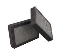 Accarugty Paquete de 4 filtros de repuesto compatibles con purificador de aire Lv-H128, elementos de filtro de alta eficiencia para eliminación de polvo de oficina en casa, incluye cepillo de limpieza