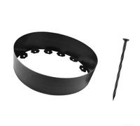 Accarugty Pollo polvo bañera de baño, aves de corral arena contenedor de baño, anillo de baño de pollo ajustable, caja de polvo sin fondo para gallinas, jardín pollo higiene- accesorio,