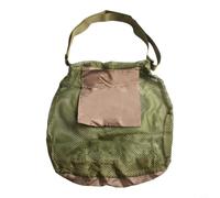 Accarugty Recolector de hongos salvajes, cosechadora de malla transpirable, mochila de búsqueda de hongos, bolsa de dispersión portátil, saco de recolección de setas, caza de morillas (verde)