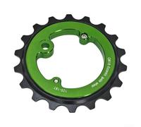Accarugty Rueda tensora de desviador trasero de cerámica | Guía de rodamiento de polea excéntrica 18T, compatible con 8-12 velocidades, aleación ligera, componente de actualización de