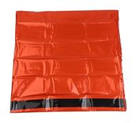 Accarugty Saco de dormir de emergencia, manta reflectante de calor ligero, saco térmico para camping, forro de dormir compacto de aluminio, senderismo al aire libre