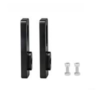 Accarugty Soporte de montaje de freno V de instalación rápida, pieza de actualización de tamaño de rueda de bicicleta plegable, para Dahon(negro)