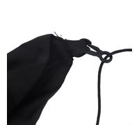 Accarugty Tienda de campaña de malla para 1 persona, refugio de red resistente al agua con bolsa de transporte, estacas y cordón ajustable para colgar en el árbol, 220 x 120 x (negro)