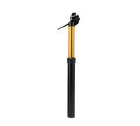 Accarugty Tija de sillín con cuentagotas hidráulica de 30,9 mm y 31,6 mm, bloqueo de aceite y gas controlado a mano, poste de suspensión de aleación Alusmallum para bicicleta de montaña de descenso de