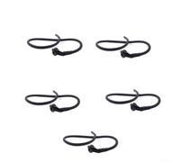 Accarugty Tubo Peep Sight agujero de 3/16 pulgadas, cuerda autoalineable de goma de silicona para arco compuesto, caza de visión clara y accesorio de objetivo (5 piezas)