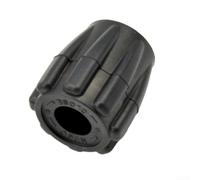 Accarugty Válvula de tanque de buceo, pieza de repuesto para volante, perilla de plástico de alta resistencia para reparación de equipos de respiración subacuática, diseño antideslizante, negro (corto