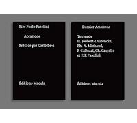 Accattone de Pier Paolo Pasolini. scénario et dossier: Contient : 2 volumes