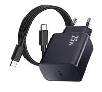 acce2s - Cargador rápido + cable USB-C para Honor X5c Plus X6b X8 X6 X7 25W PD QC AFC®