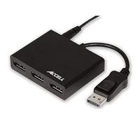 Accell DP-3DP K088B-002B - Divisor para Monitor multimonitor (MST), Color Negro