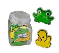 Accentra mini gel de ducha “Happy Animals” pack grande perfecto como regalo para fiestas de cumpleaños infantiles, premios de rifas o relleno de calendario de Adviento - tarro de caramelos con 24x50ml