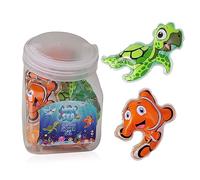 Accentra - Mini gel de ducha "Under the Sea" - Paquete grande perfecto como regalo para fiestas de cumpleaños infantiles, sorteos o relleno de calendario de Adviento - Tarro de caramelos con 24x 50 ml